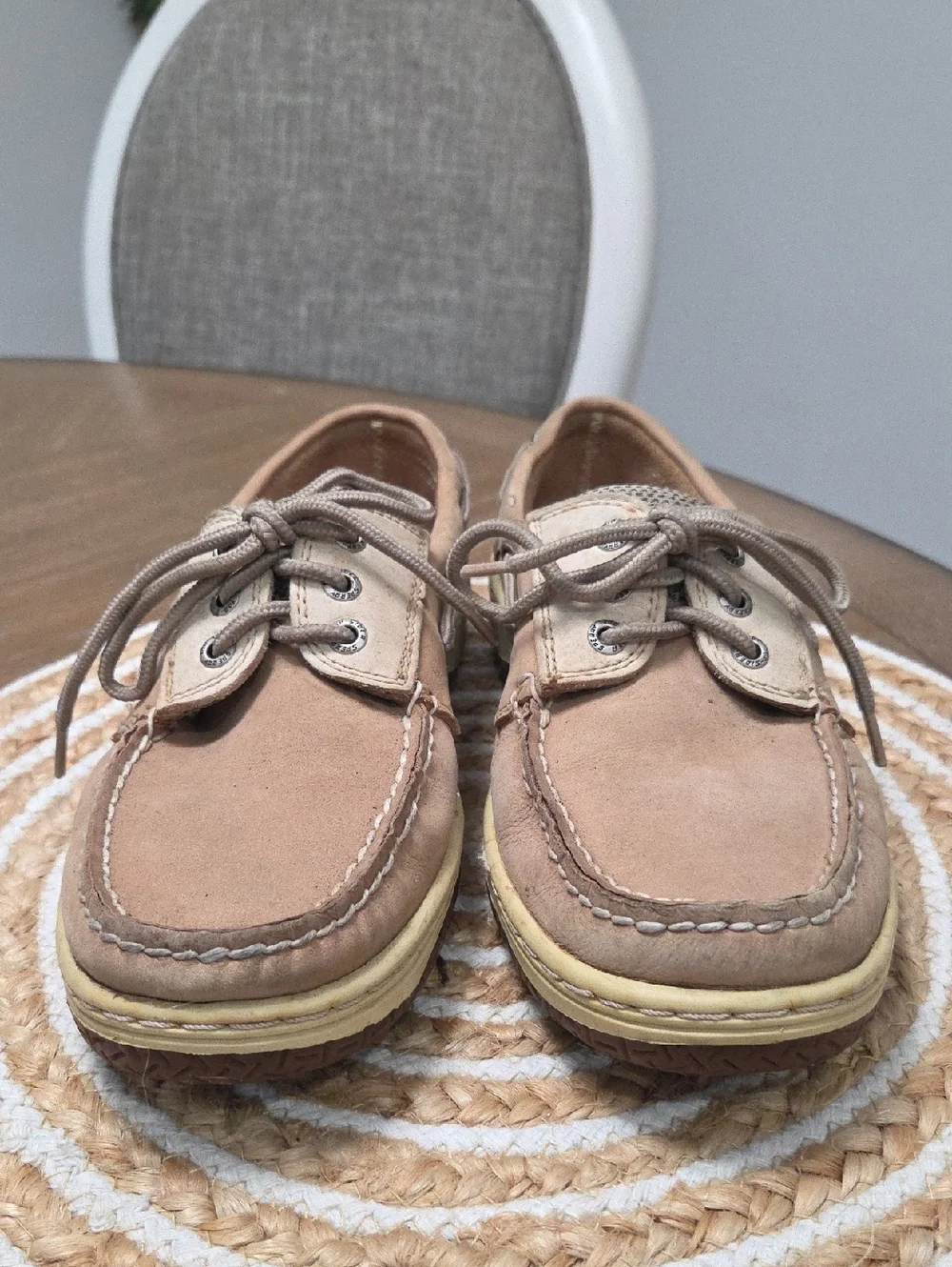 Sperry Mens Billfish 3 Eye Leather Boat Shoe, Size 8.5